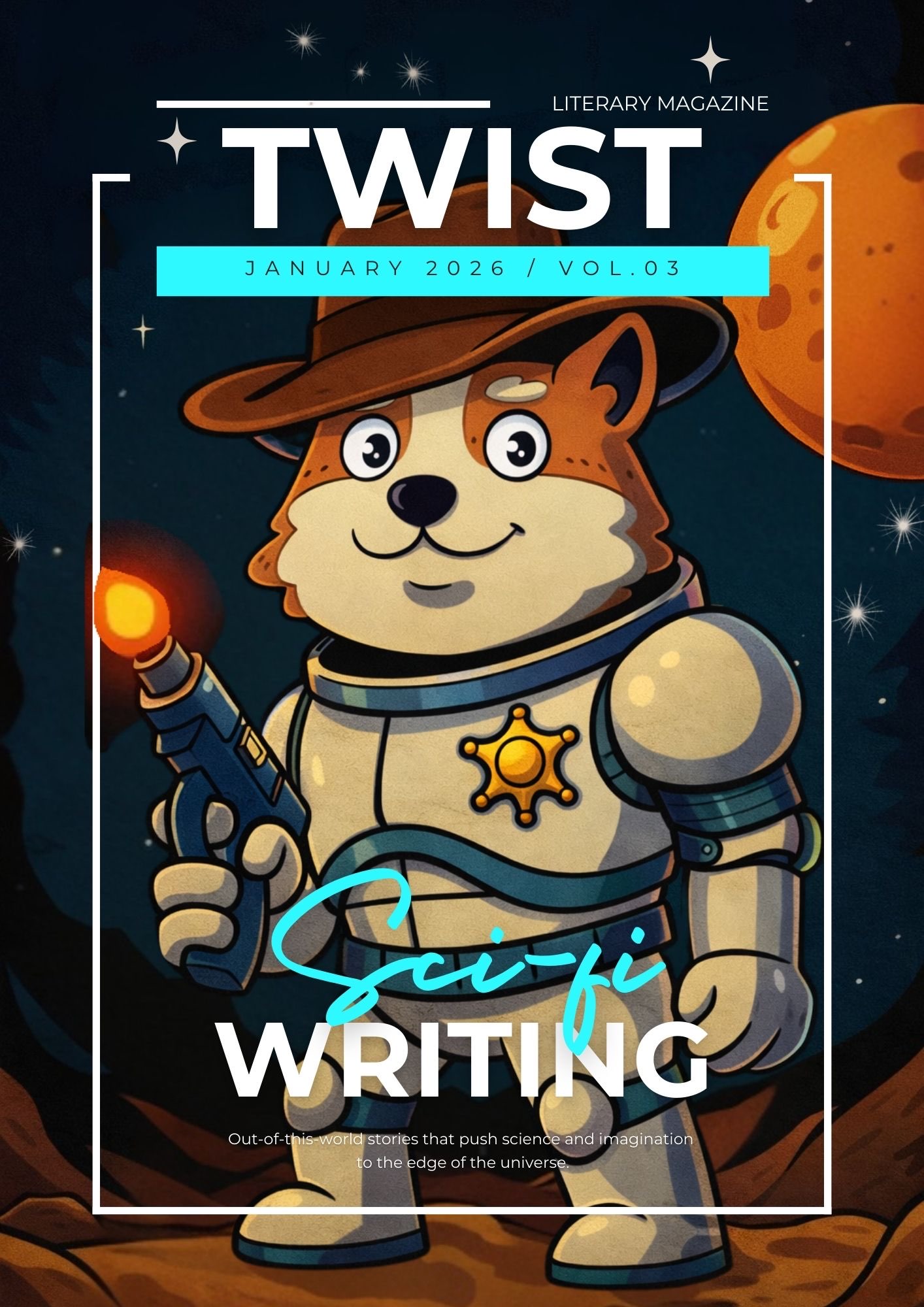 Cover of Twist Magazine Sci-Fi Edition Volume 3
